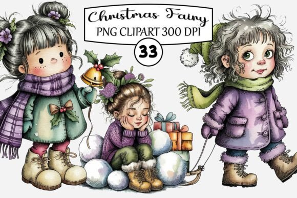 Christmas Fairy Clipart & Illustrations Review