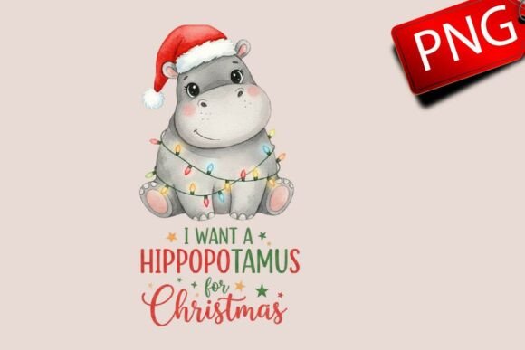 Hippopotamus Funny Christmas Sublimation: A Seller’s Review