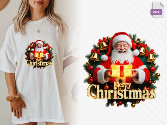 Merry Christmas Santa Png: Illustrations for Design