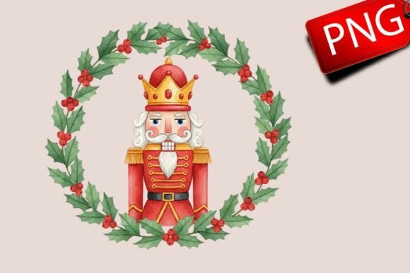 Nutcracker Christmas Png: Illustrations for Design