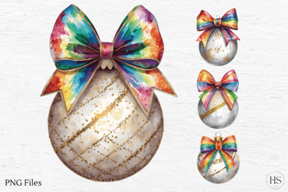 Rainbow Christmas Ball: Pride Illustrations Review