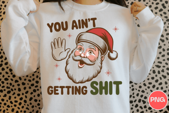 Retro Santa PNG: Elevating Holiday Illustrations