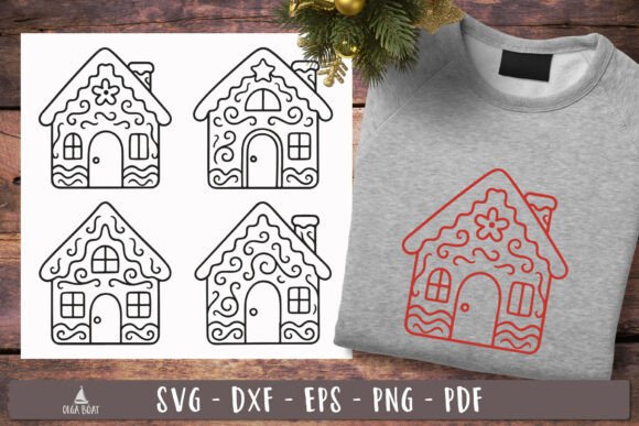 Review: Christmas Gingerbread House SVG for Embroidery