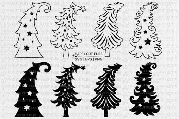 Review: Christmas Tree Hand Drawn Svg Bundle Illustrations