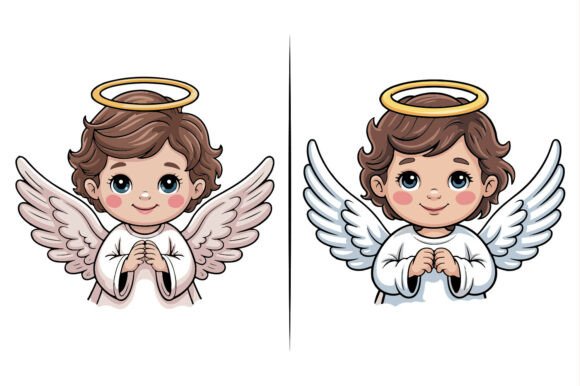 Reviewing Christmas Angel Illustrations for Sellers