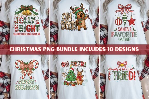 Reviewing the Cheery Christmas PNG Bundle for Stitchers