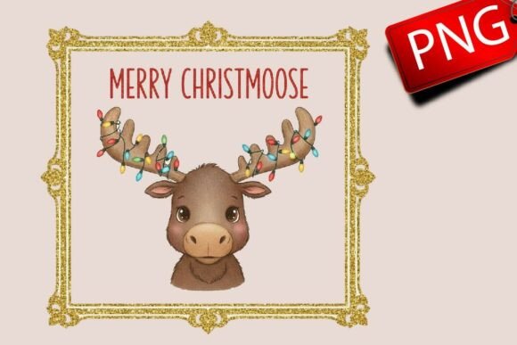 Reviewing the Merry ChristMoose Christmas Sublimation Design